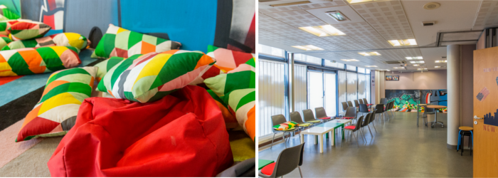 salle de repos centre formation ISPN salle de repos ISPN