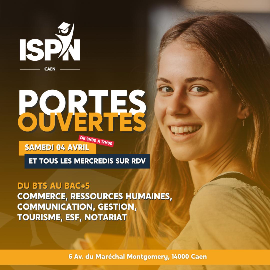 Journée Portes Ouvertes – ISPN Caen 🎓 Journée Portes Ouvertes – ISPN Caen 🎓