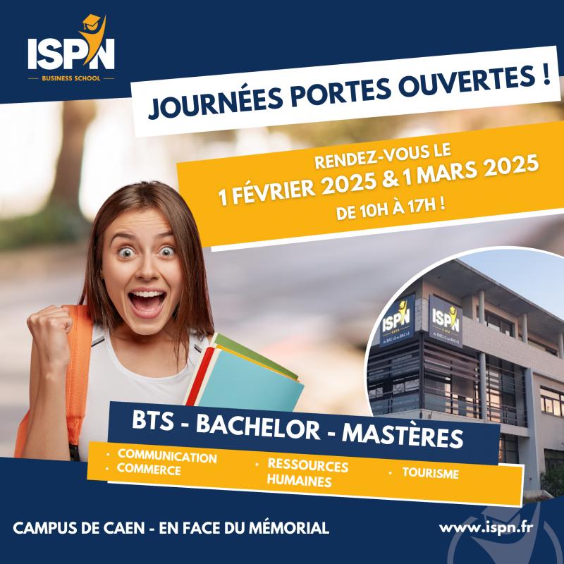 📣 Journées portes ouvertes : 1 Février & 1 Mars 2025 !