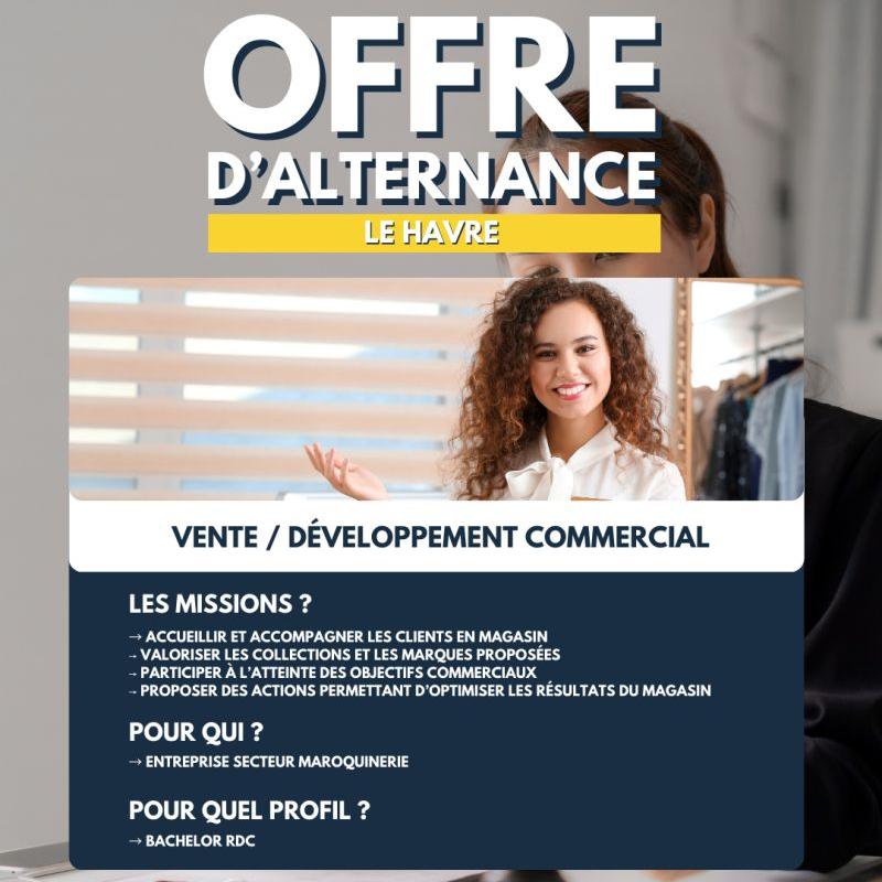 Offre d'alternance - Le Havre Offre d'alternance - Le Havre
